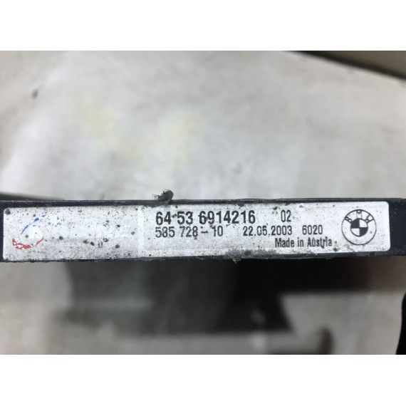 64536914216 Радиатор кондиционера BMW X5 E53 купить в Интернет-магазине
