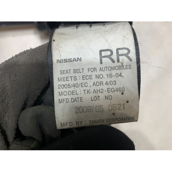 TKAH2EG460 Ремень безопасности R Nissan X-Trail 31 купить в Интернет-магазине