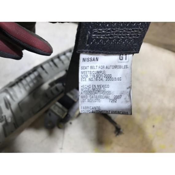 86884EL18A Ремень безопасности R Nissan Tiida C11 купить в Интернет-магазине