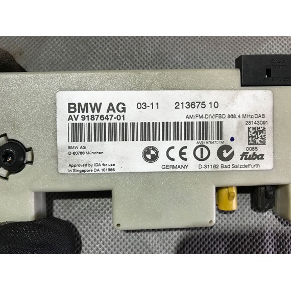 Купить Усилитель антенны BMW 65209187647 в Интернет-магазине