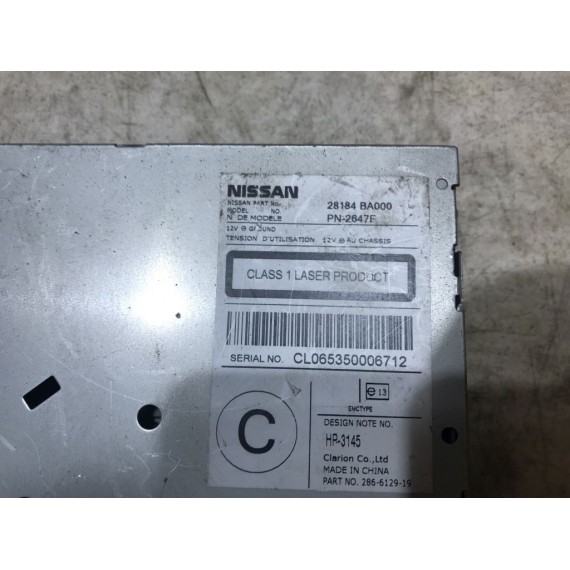 28184BA000 Магнитола Nissan Primera P12 купить в Интернет-магазине