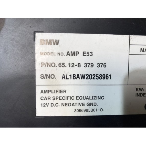 65128379376 Комплект акустики Top HIFI BMW X5 E53 купить в Интернет-магазине