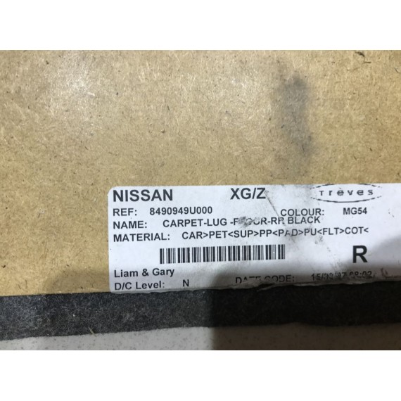 8490949U000 Пол багажника Nissan Note E11 купить в Интернет-магазине